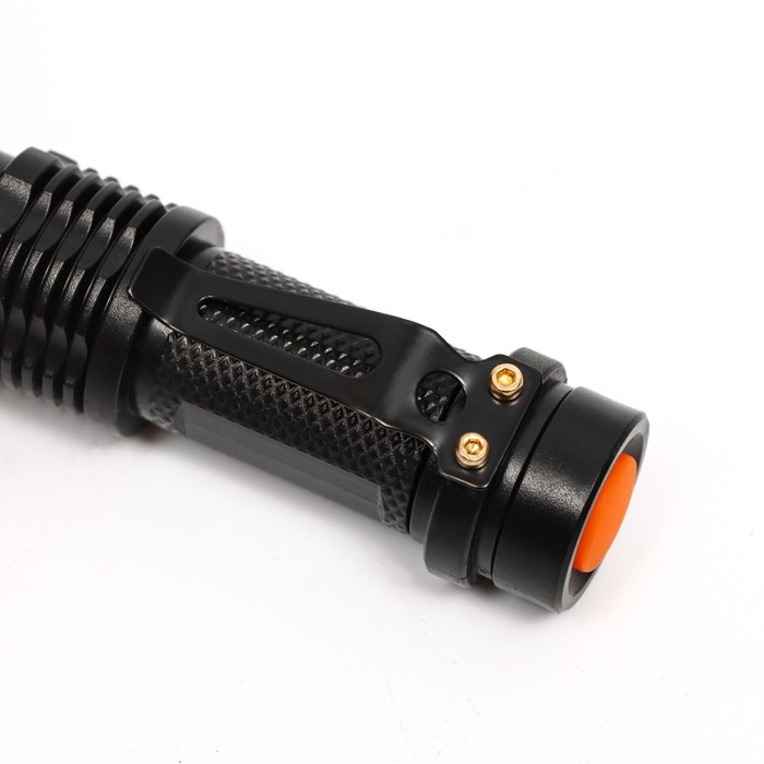 Фонарь ручной, 3 Вт, 60 лм, LED, zoom, дальность луча 200 м, AA, Фонарь ручной, 3 Вт, 60 лм, LED, zoom, дальность луча 200 м, AA,