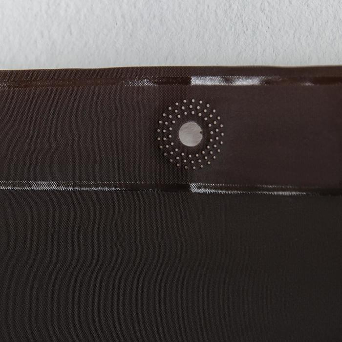 Набор для ванной «Комфорт»: штора 180×180 см, ковёр 40×60 см, цвет коричневый Набор для ванной «Комфорт»: штора 180×180 см, ковёр 40×60 см, цвет коричневый