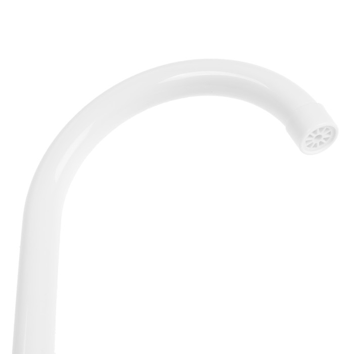 Смеситель для кухни ZEIN Z3663, двухвентильный, высота излива 22 см, ABS-пластик, белый Смеситель для кухни ZEIN Z3663, двухвентильный, высота излива 22 см, ABS-пластик, белый