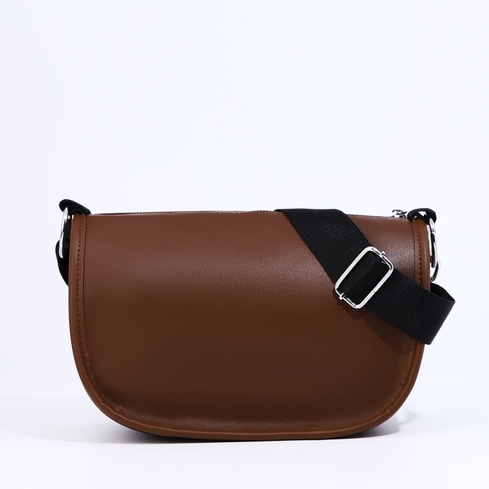 Сумка кросс-боди на молнии, цвет коричневый Сумка кросс-боди на молнии, цвет коричневый