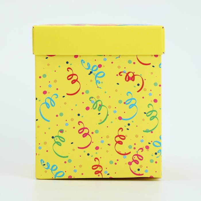 Коробка подарочная складная с 3D эффектом, упаковка, «С Днем рождения!», 11 х 11 х 13 см Коробка подарочная складная с 3D эффектом, упаковка, «С Днем рождения!», 11 х 11 х 13 см