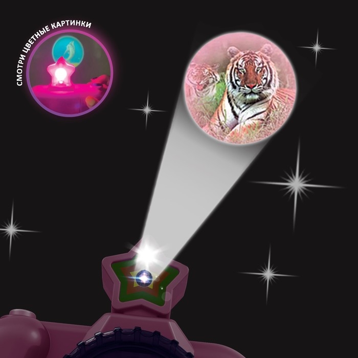 Фотоаппарат-проектор «Милой принцессе», звук, свет, цвет розовый Фотоаппарат-проектор «Милой принцессе», звук, свет, цвет розовый