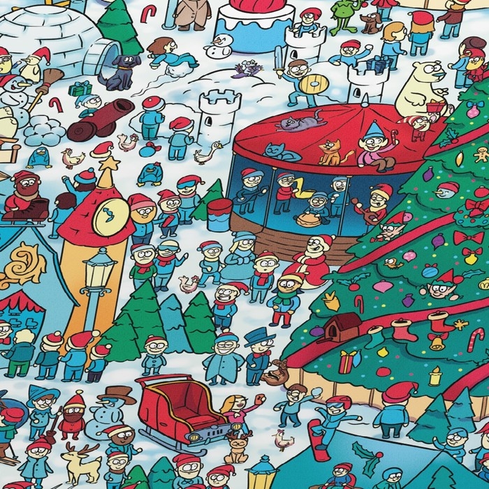 Новогодняя настольная игра «Новый год: ОКАВОКА. Зимний город», 50 карт, 5+ Новогодняя настольная игра «Новый год: ОКАВОКА. Зимний город», 50 карт, 5+