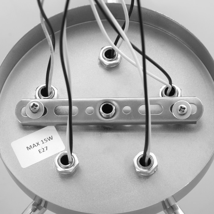 Люстра Оникс 5х15Вт E27 хром 52х52х15см BayerLux Люстра Оникс 5х15Вт E27 хром 52х52х15см BayerLux