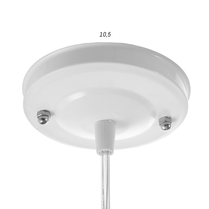 Люстра BayerLux Подвес BayerLux Люстра BayerLux Подвес BayerLux "Джули" E27 1х60Вт белый 40х40х100 см