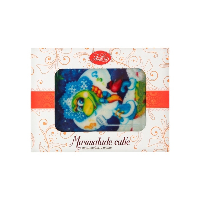 Новый год. Мармеладный торт "Символ года", МИКС, 350 г