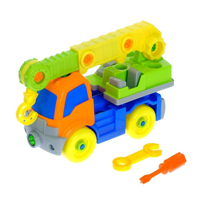 Конструктор для малышей «Кран», 36 деталей Конструктор для малышей «Кран», 36 деталей