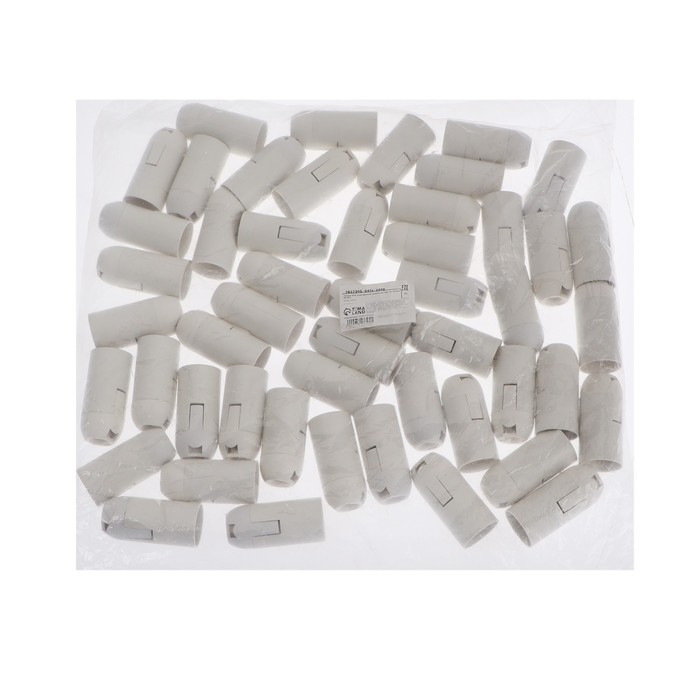 Патрон E14, пластиковый подвесной, белый, набор 50 шт. Патрон E14, пластиковый подвесной, белый, набор 50 шт.