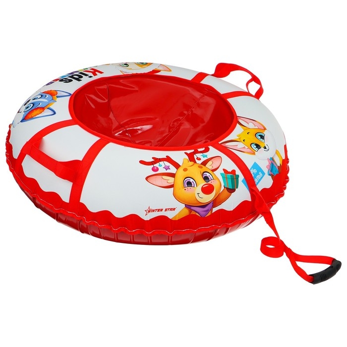 Тюбинг-ватрушка Winter Star Kids, LED-подсветка, диаметр чехла 93 см Тюбинг-ватрушка Winter Star Kids, LED-подсветка, диаметр чехла 93 см