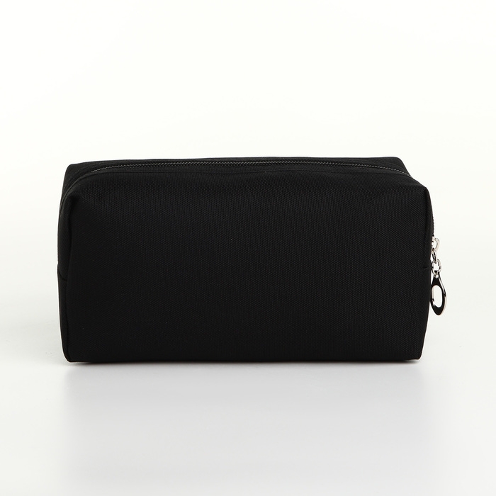 Косметичка на молнии, цвет чёрный Косметичка на молнии, цвет чёрный