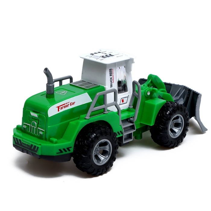 Экскаватор «Фермер», радиоуправляемый, работает от батареек, цвет зелёный Экскаватор «Фермер», радиоуправляемый, работает от батареек, цвет зелёный