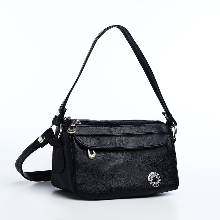 Сумка кросс-боди на молнии, цвет синий Сумка кросс-боди на молнии, цвет синий