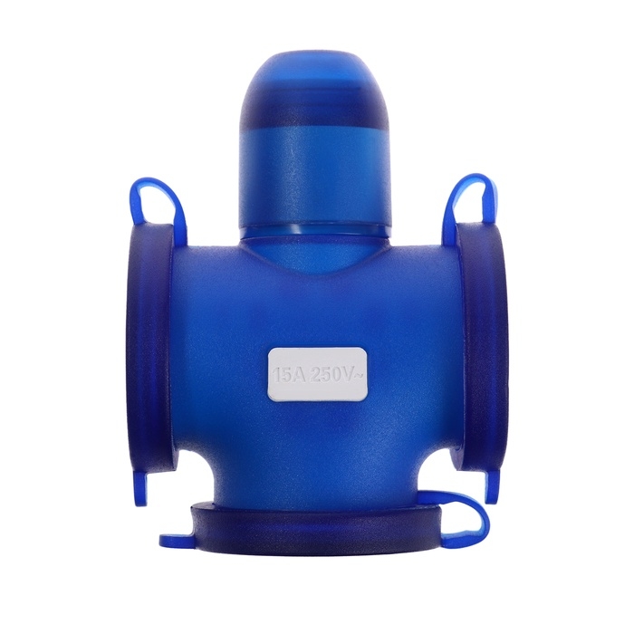 Колодка электрическая, уличная, противоударная с защитной крышкой, 3 гнезда, 16А, 220В Колодка электрическая, уличная, противоударная с защитной крышкой, 3 гнезда, 16А, 220В