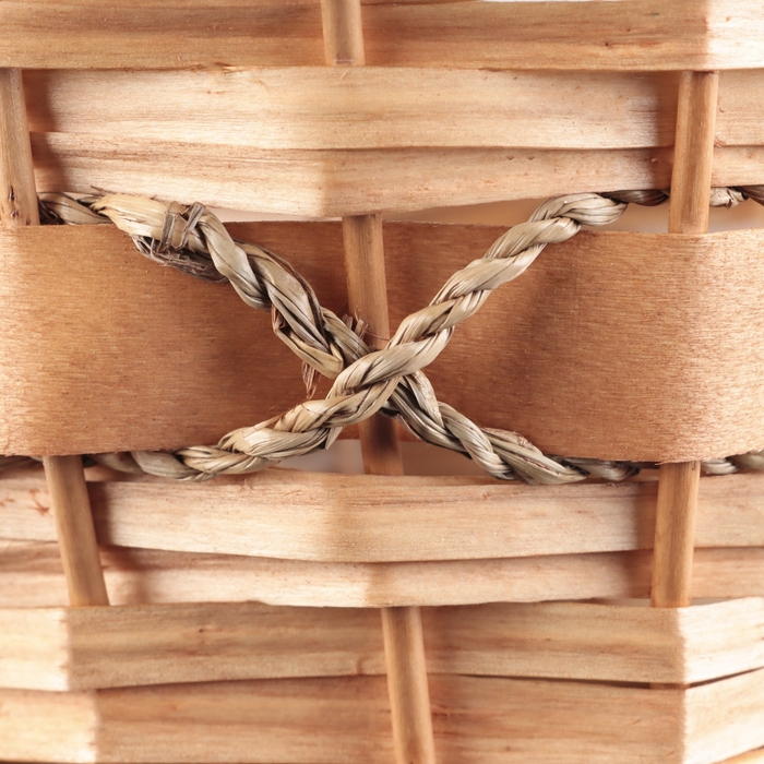 Набор плетеных корзин из 3 шт, 34хH14/35 см, 29х12/30 см, 22х10/25 см, ива Набор плетеных корзин из 3 шт, 34хH14/35 см, 29х12/30 см, 22х10/25 см, ива