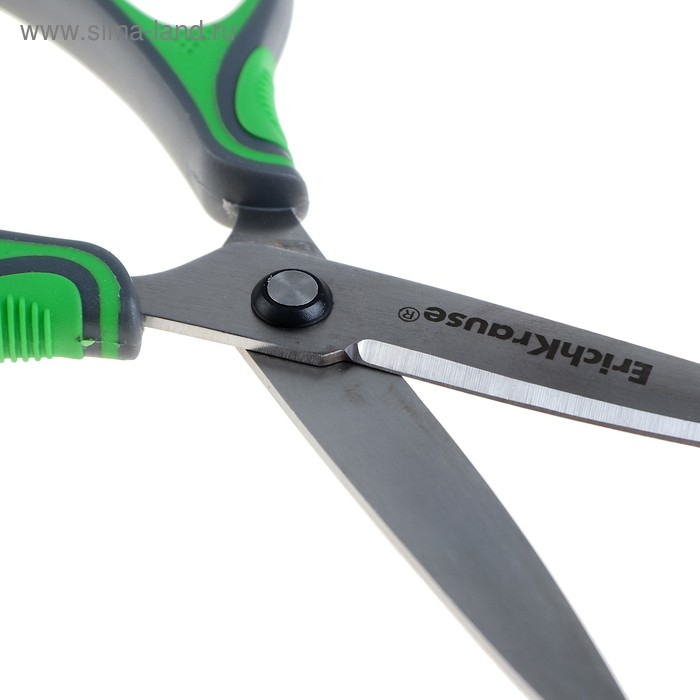 Ножницы Erich Krause Megapolis Ergo, 20 см, с усовершенствованными 4D-лезвиями, не ржавеют, ручки с резиновыми вставками, в блистере Ножницы Erich Krause Megapolis Ergo, 20 см, с усовершенствованными 4D-лезвиями, не ржавеют, ручки с резиновыми вставками, в блистере