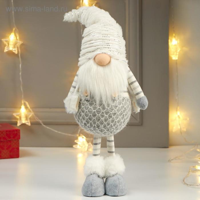 Кукла интерьерная Кукла интерьерная "Дедушка нарядный в белом колпаке" 48х11х17 см