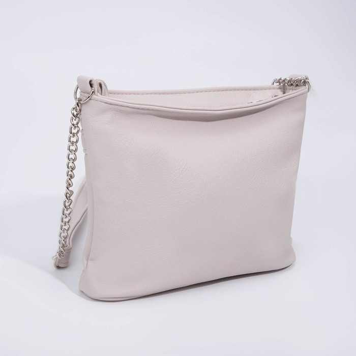 Сумка кросс-боди на молнии, цвет бежевый Сумка кросс-боди на молнии, цвет бежевый