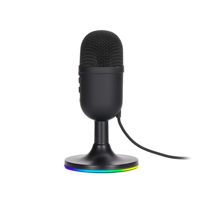 Микрофон Marvo MIC-06 BK, подставка, 3.5мм, кабель 1,8, чёрный Микрофон Marvo MIC-06 BK, подставка, 3.5мм, кабель 1,8, чёрный
