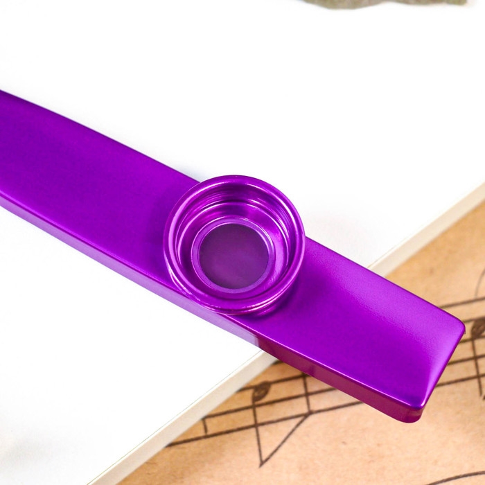 Музыкальный инструмент Казу Music Life, фиолетовый Музыкальный инструмент Казу Music Life, фиолетовый