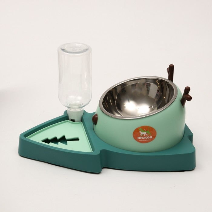 Миска металлическая на пластиковом основании, 31,8 х 20 х 14 см, зелёная Миска металлическая на пластиковом основании, 31,8 х 20 х 14 см, зелёная