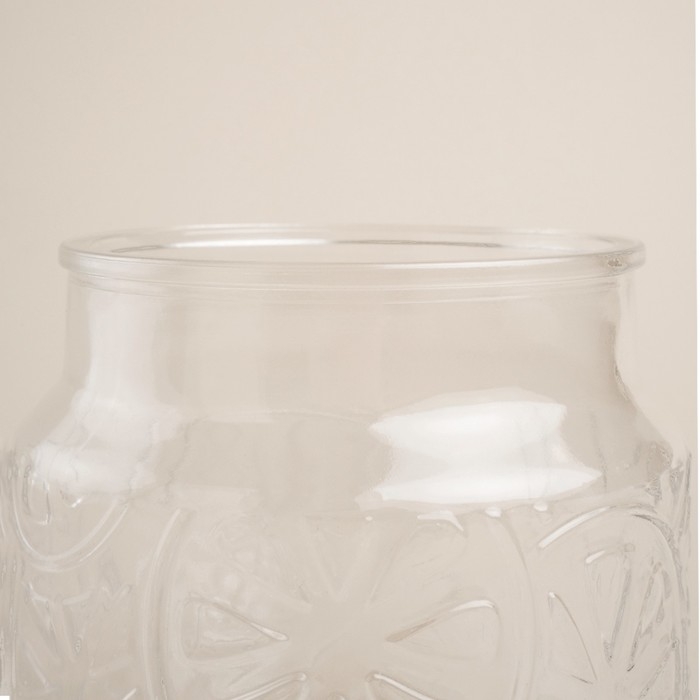 Банка стеклянная для хранения сыпучих продуктов SL Home «Валенсия», 1 л, 12×11,5 см, с деревянной крышкой Банка стеклянная для хранения сыпучих продуктов SL Home «Валенсия», 1 л, 12×11,5 см, с деревянной крышкой