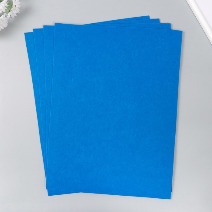 Фетр 2 мм Фетр 2 мм "Королевский синий" набор 4 листа 30х40 см