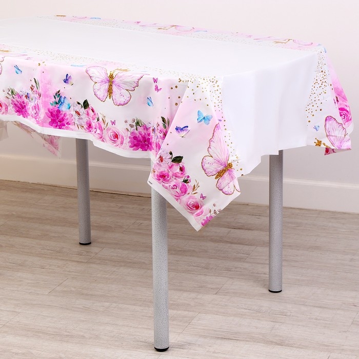 Скатерть &laquo;Бабочки&raquo; 108х180 см