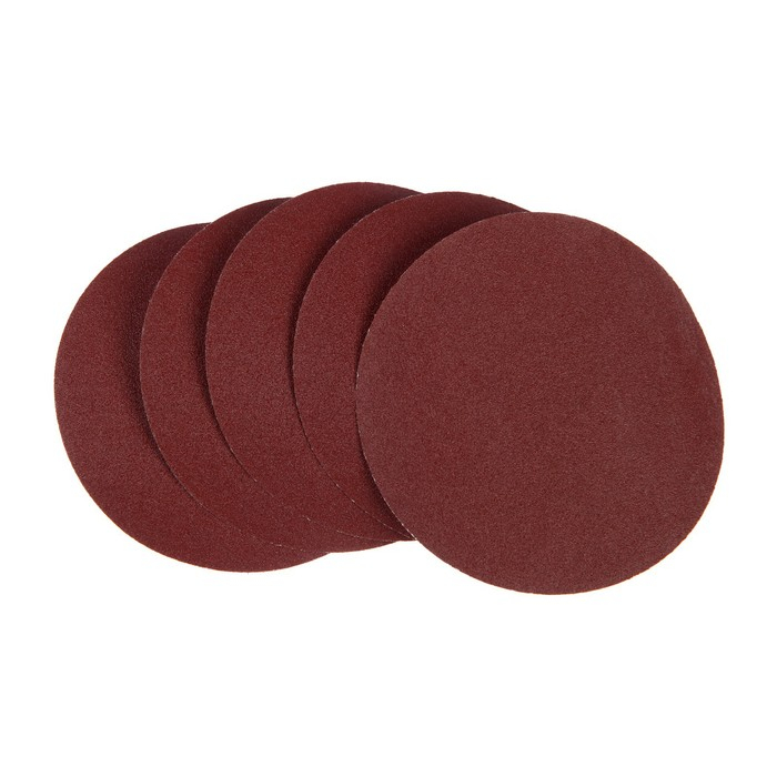 Круг абразивный шлифовальный под Круг абразивный шлифовальный под "липучку" ТУНДРА, 125 мм, Р120, 100 шт.