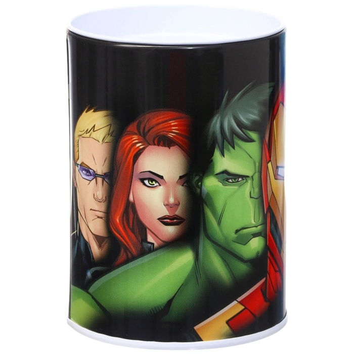 Копилка Копилка "Мстители", 7.5х7.5х10.5 см