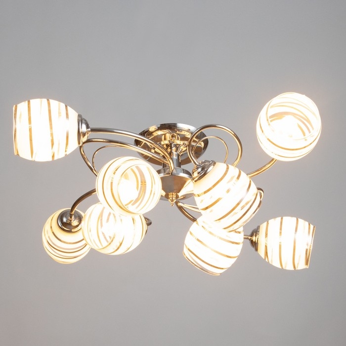 Люстра Люстра "Венда" 8х40Вт Е27 Хром МОДЕЛЬ: 2800089