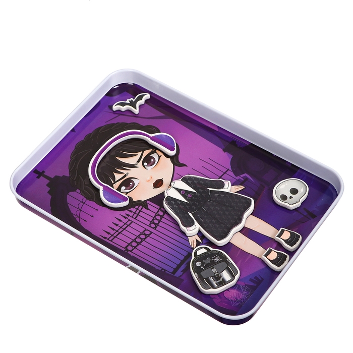 Магнитный набор «Тёмная академия», в жестяной коробке Магнитный набор «Тёмная академия», в жестяной коробке