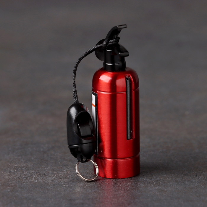 Вечная спичка "Огнетушитель" туристическая, с кольцом