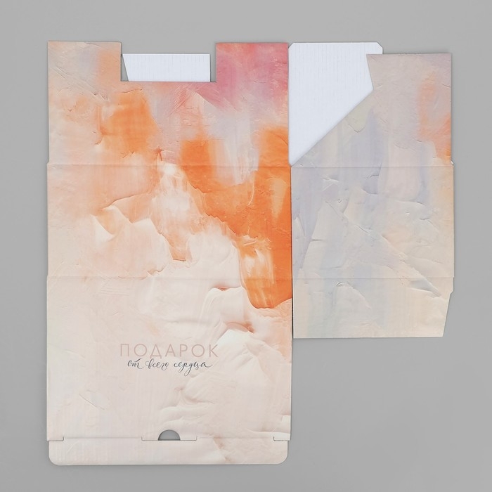 Коробка подарочная складная, упаковка, «Подарок от всего сердца», 22 х 15 х 10 см Коробка подарочная складная, упаковка, «Подарок от всего сердца», 22 х 15 х 10 см