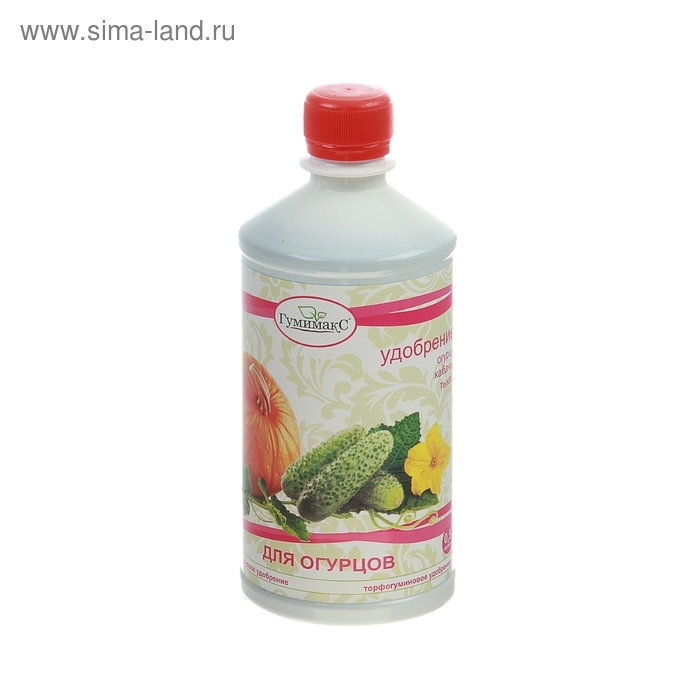 Удобрение торфогуминовое Удобрение торфогуминовое "Гумимакс" для огурцов 0,5 л.