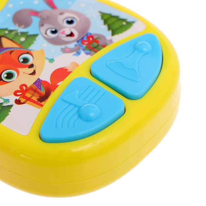 Новый год! Брелок музыкальный, звук, цвет жёлтый Новый год! Брелок музыкальный, звук, цвет жёлтый