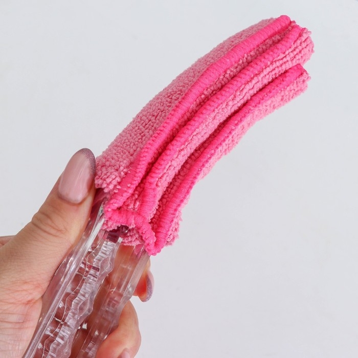 Щётка для жалюзи Доляна, 21×7 см, цвет МИКС Щётка для жалюзи Доляна, 21×7 см, цвет МИКС