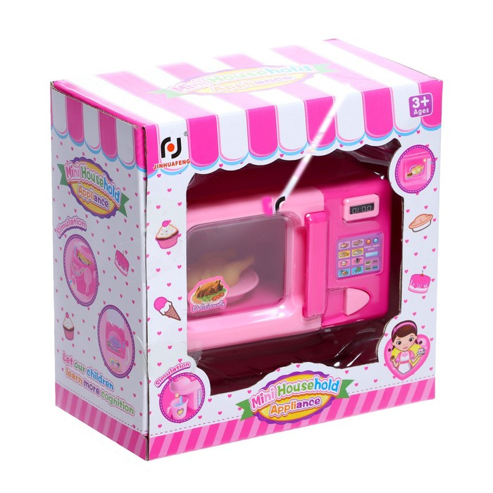 Бытовая техника «Микроволновая печь», свет, работает от батареек Бытовая техника «Микроволновая печь», свет, работает от батареек