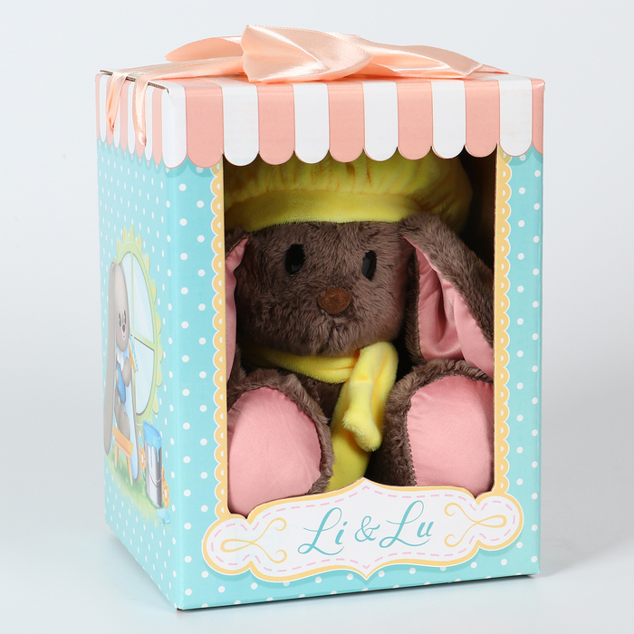 Мягкая игрушка «Li путешественница», заяц, 25 см Мягкая игрушка «Li путешественница», заяц, 25 см