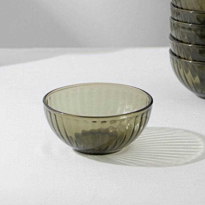 Набор столовый Elica, 44 предмета, стеклянный, дымка Набор столовый Elica, 44 предмета, стеклянный, дымка