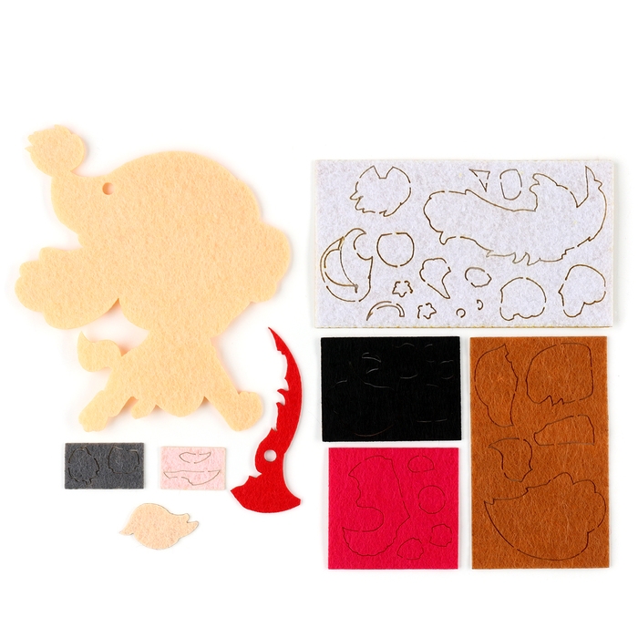 Новый год. Набор для творчества Новый год. Набор для творчества "Подвеска из фетра на елку", Щенячий патруль, Скай