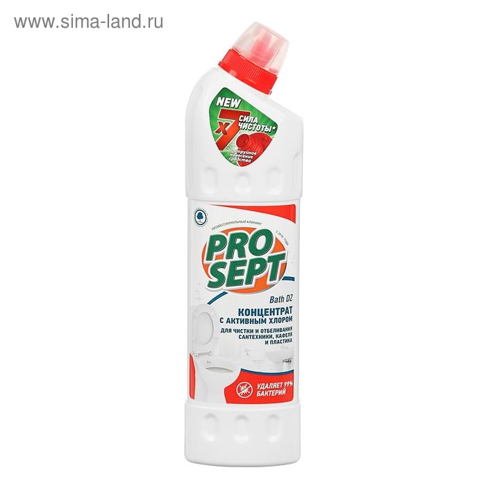 Отбеливающий гель для чистки сантехники Bath DZ, концентрат, 0,75л Отбеливающий гель для чистки сантехники Bath DZ, концентрат, 0,75л