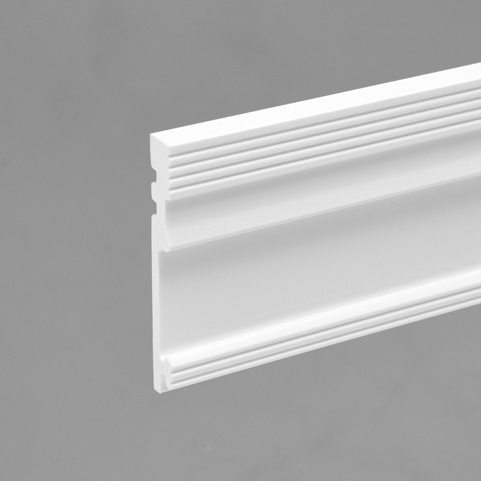 Плинтус напольный под покраску 1 UHD 22/100С, 2000х100 мм Плинтус напольный под покраску 1 UHD 22/100С, 2000х100 мм