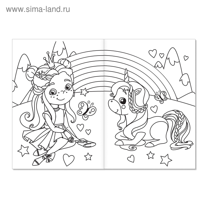 Раскраски для девочек набор «Мои любимые картинки», 10 шт. по 12 стр. Раскраски для девочек набор «Мои любимые картинки», 10 шт. по 12 стр.