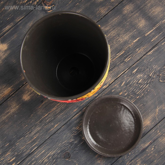 Горшок цветочный  Горшок цветочный "Радуга" № 4 Высокий овал,  2,6 л