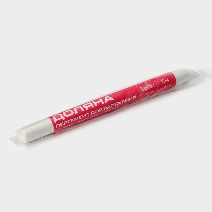 Пергамент силиконизированный Доляна, 38 см×5 м Пергамент силиконизированный Доляна, 38 см×5 м