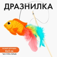 Дразнилка из фетра «‎Рыбка», 6,4х4,8 см