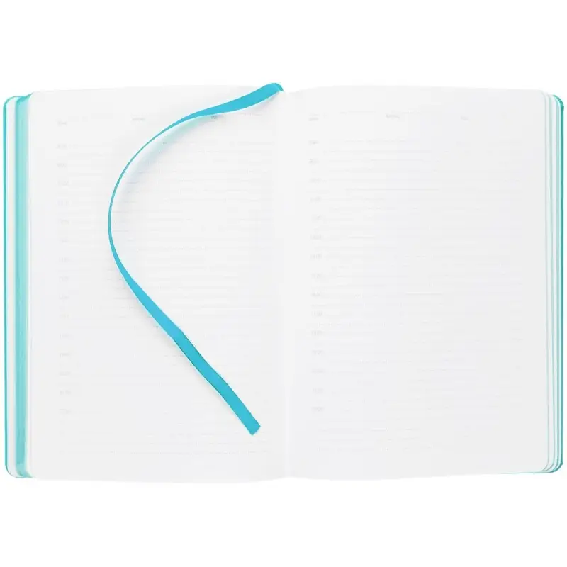 Ежедневник New Factor, недатированный, бирюзовый Ежедневник New Factor, недатированный, бирюзовый