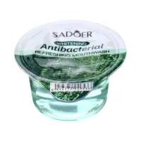 Ополаскиватель для полости рта антибактериальный SADOER, мята, 10 шт. по 13 мл