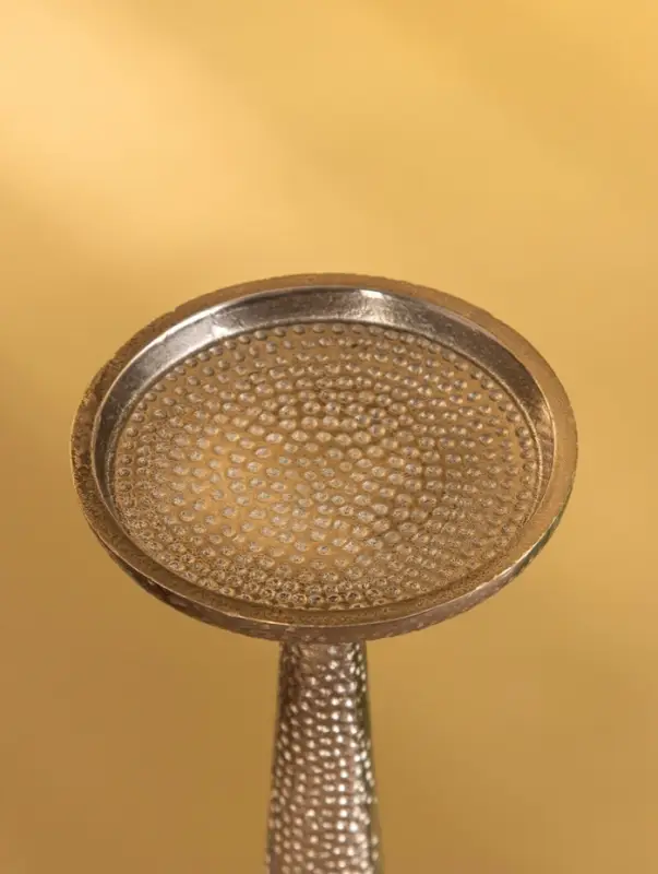 Подсвечник «Нью-Дели», 22 см, алюминий, бронза