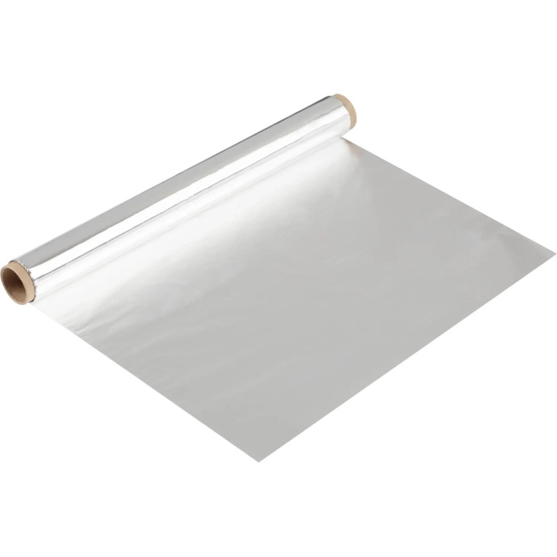 Фольга пищевая алюминиевая 29см х 10м 9мкм Саяночка С10П-290x48
